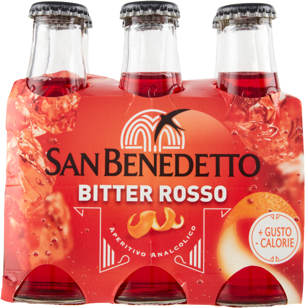 Bitter rosso San Benedetto 100Mlx6