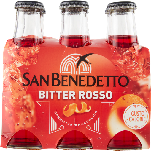 [100255] Bitter rosso San Benedetto 100Mlx6